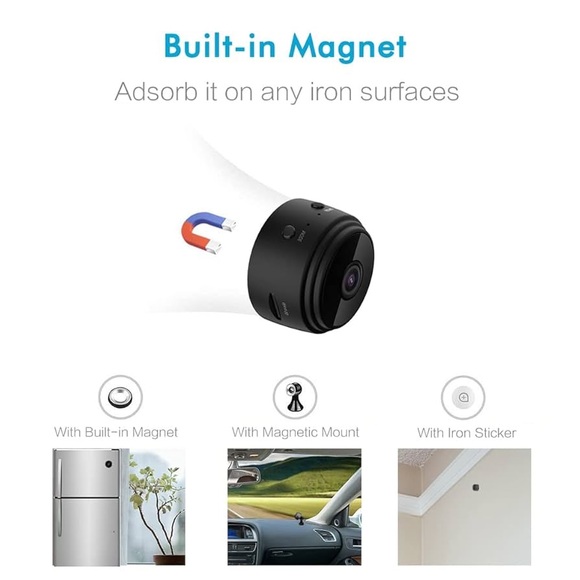 AREBI A10 Plus Mini WIFI Cam - Picture 9 of 11